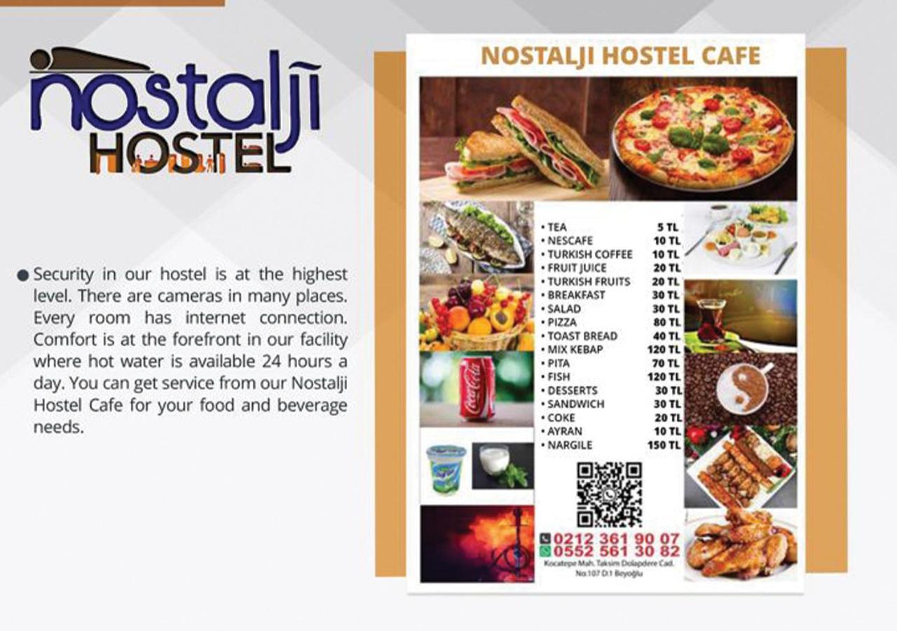 Nostalji Hostel اسطنبول المظهر الخارجي الصورة